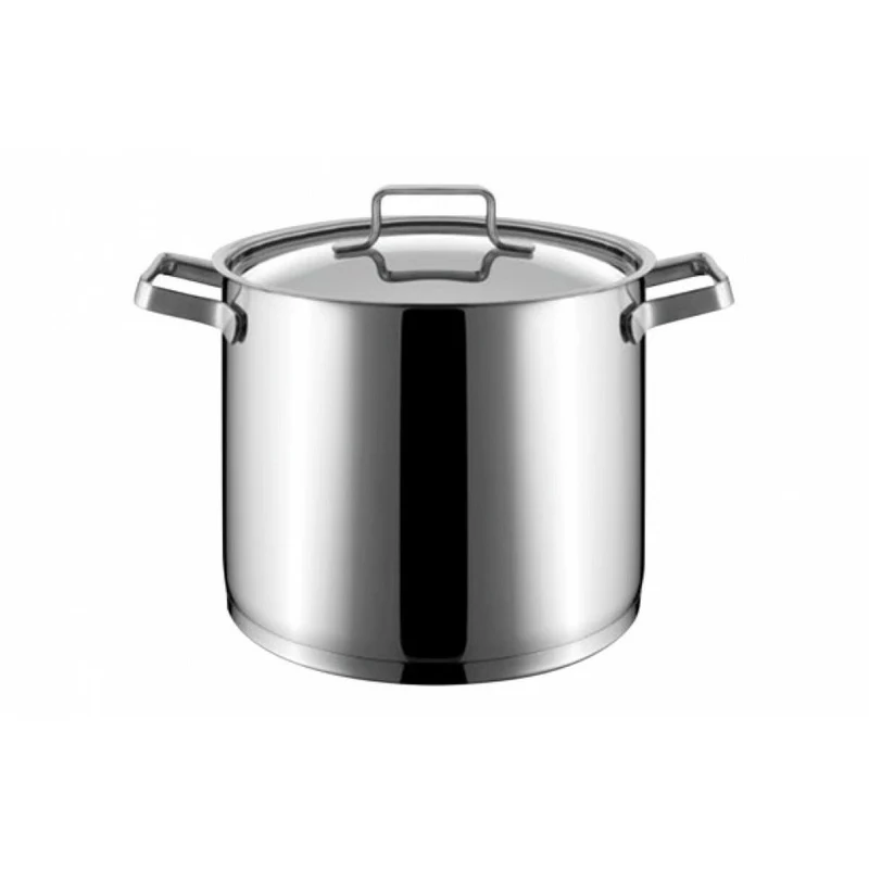 Stainless Steel Saucepan with Lid Valira PJ458024 24CM