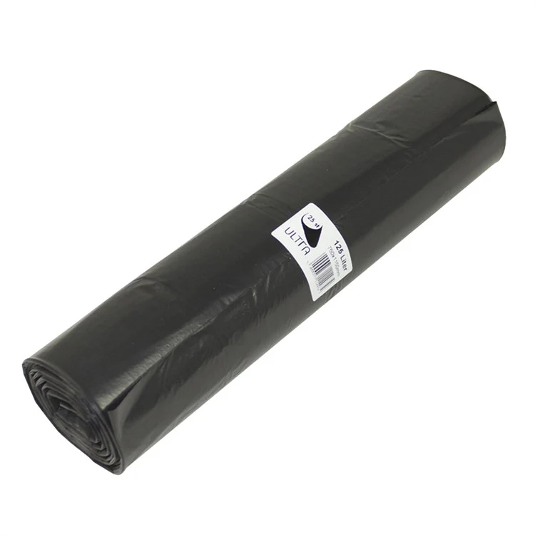 Sopsäck Svart 125L, 37My, (150st/krt)