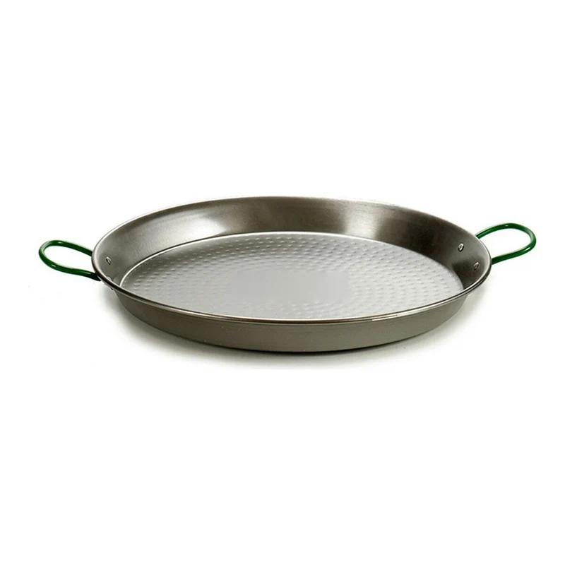 Pan La Dehesa Silver Polished Steel Ø 80 cm 98 x 8 x 80 cm