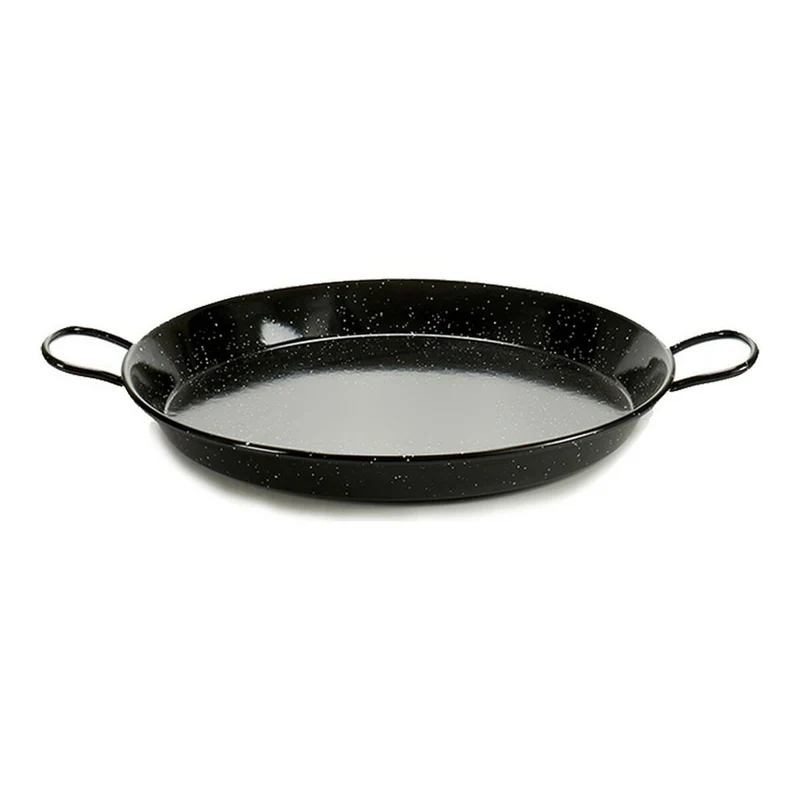 Pan La Dehesa Black Enamelled Steel Ø 80 cm 97 x 8 x 97 cm