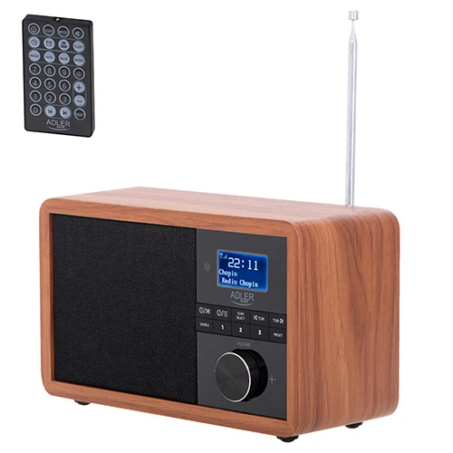 Trådlös radio med DAB+, Bluetooth och larm