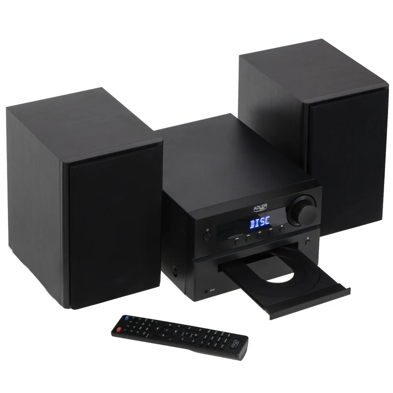 Mini HiFi-ljudsystem med Bluetooth, CD, USB och FM-radio