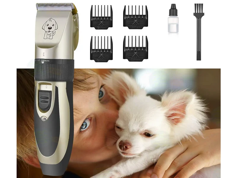 Electric Clipper Set för husdjur - Perfekt för hundar och katter