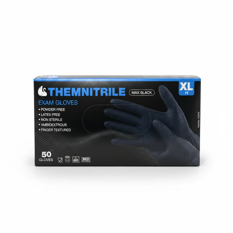 Handske Themsen Max Svart Stl: XL/10, 50p