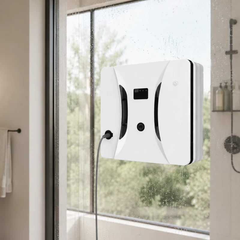 Automatisk Fönsterrobot – Smart Fönsterputs med Fjärrkontroll