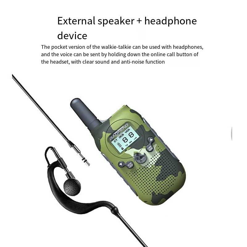 Walkie Talkie Set – Räckvidd upp till 5 km