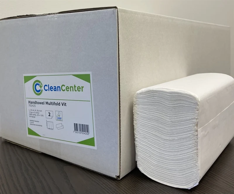 CC Handduk M-Fold Vit