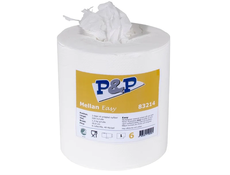 P&P Mellan Easy Primo Vit, 1-Lag