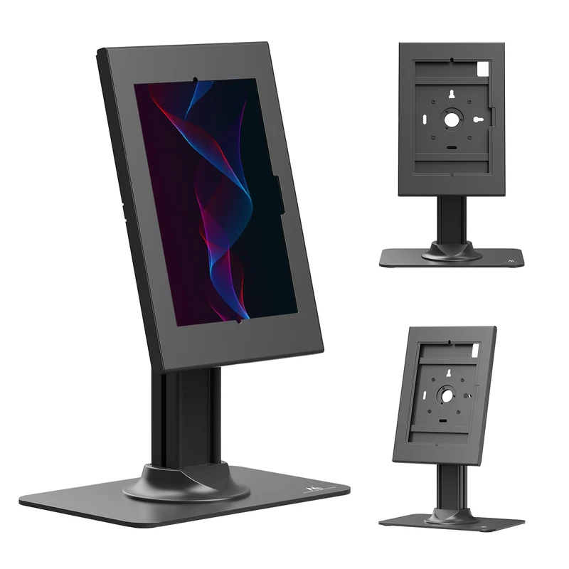 Maclean-reklamfäste för surfplatta, med lås, 10,9–11 tum, iPad Air/Pro, Samsung Tab A- och S-serien, 220 × 323 × 22 mm, MC-959 B