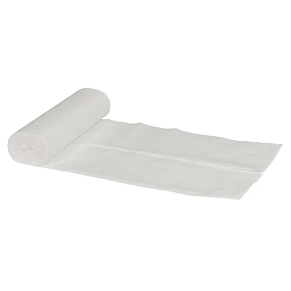 Sopsäck Livsmedelsgodkänd 40L Vit 10x32rl