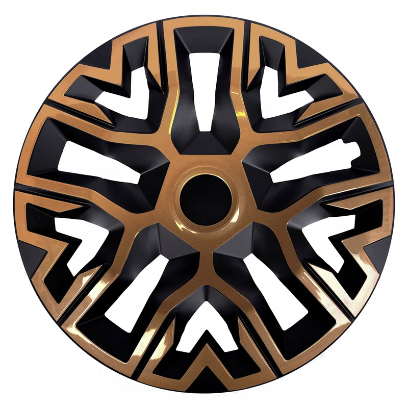 Universal hjulkapsel 15'' NRM The Best Bicolor koppar-svart 4 st