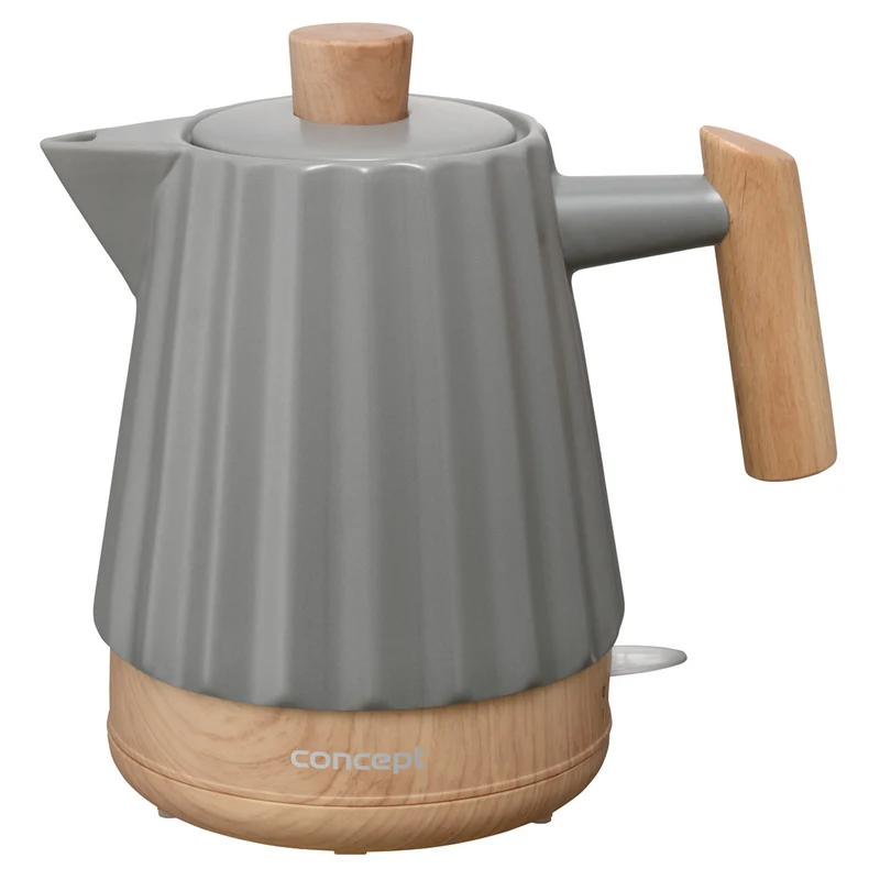 Concept vattenkokare, keramik, 1500W, 1,5L, mörkgrå, RK0092