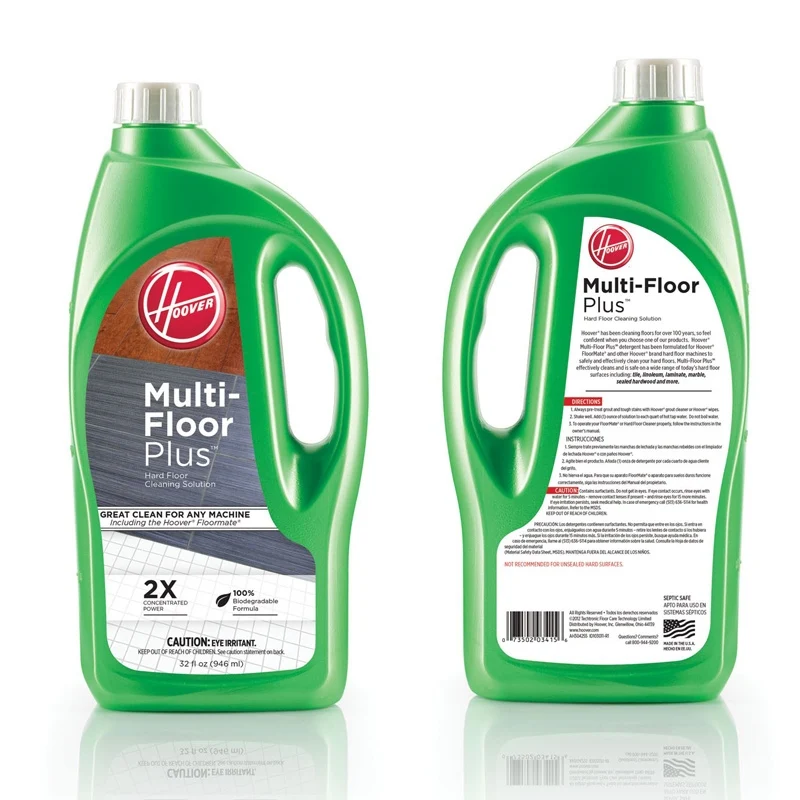 Hoover Multi Floor Plus 2X Concentrated Hard Floor Cleaner Solution 32 Oz - AH30425, AH30425NF