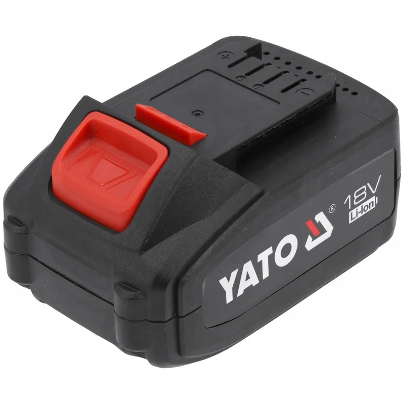 Yato-batteri för elverktyg, för 18 V-serien, energi 72 Wh, max utgångsström 60 A, Li-Ion 4 Ah, YT-828463