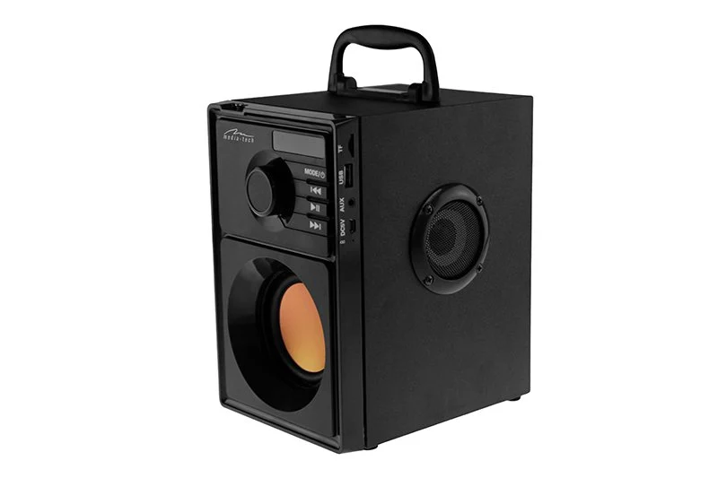 Trådlös Bluetooth-stereohögtalare med Media-Tech MT3145 15 W MP3-subwoofer