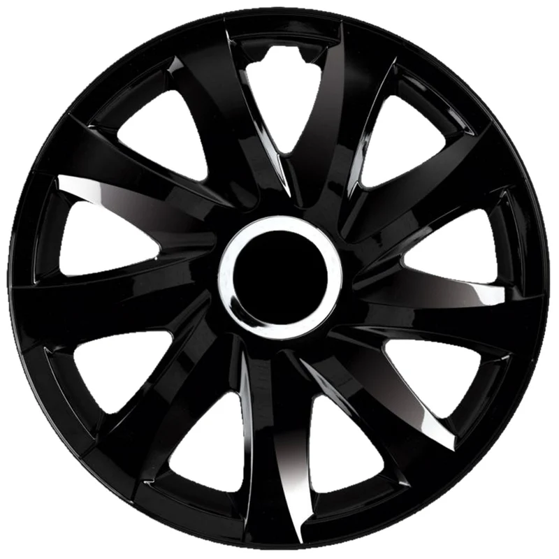 Universell hjulkapsel 16'' NRM Drift, svart lack, 1 st