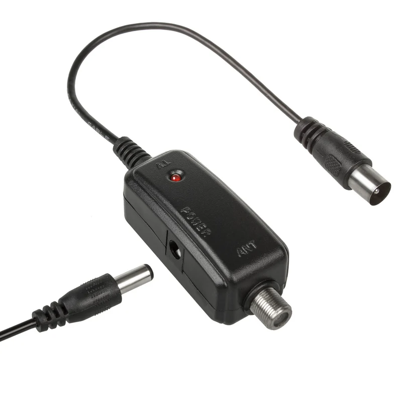 USB-kontakt / nätadapter för Maclean DVB-T-antenn, 5V, MCTV-697