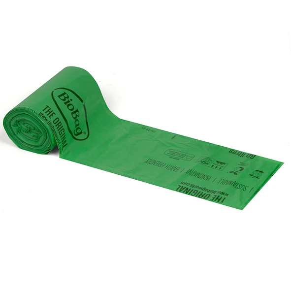 Biosäck 60L Grön Komposterbar 20st/rl 12rl