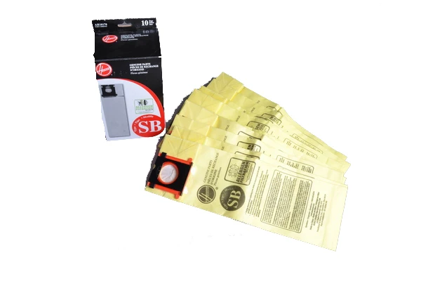 Hoover Type SB Allergen Bags for CH95413, CH50100 & CH50102 Hushtone Vacuum Cleaners 10/pk #AH10170, AH10270