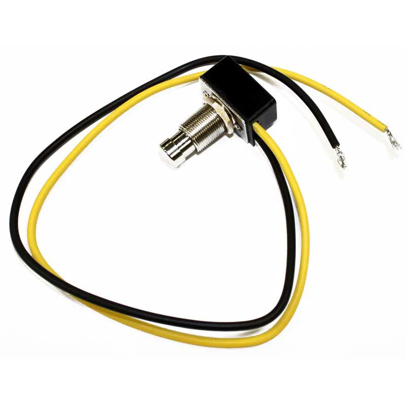 Sanitaire Metal Button Push Switch with Lead Wire for All Sanitaire Models, SC886/887/888/889/899, etc #36409-13, 1625059