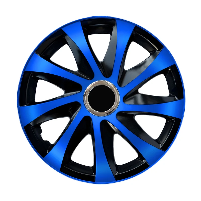 Universal navkapslar 15" NRM DRIFT Extra blå/svart 4 st