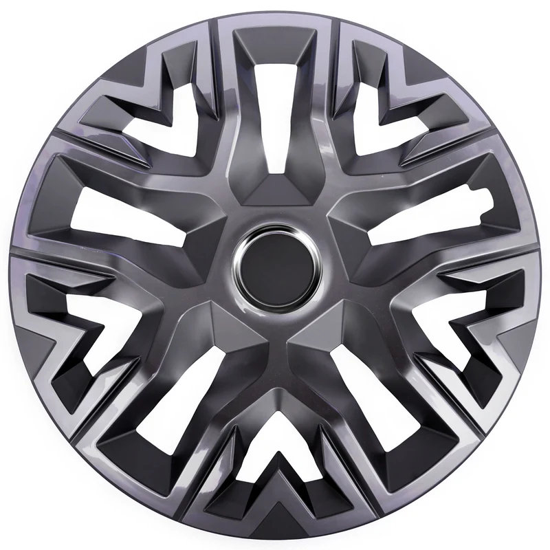Universal navkapslar 16'' NRM Perfecto grafitlackerade 4 st