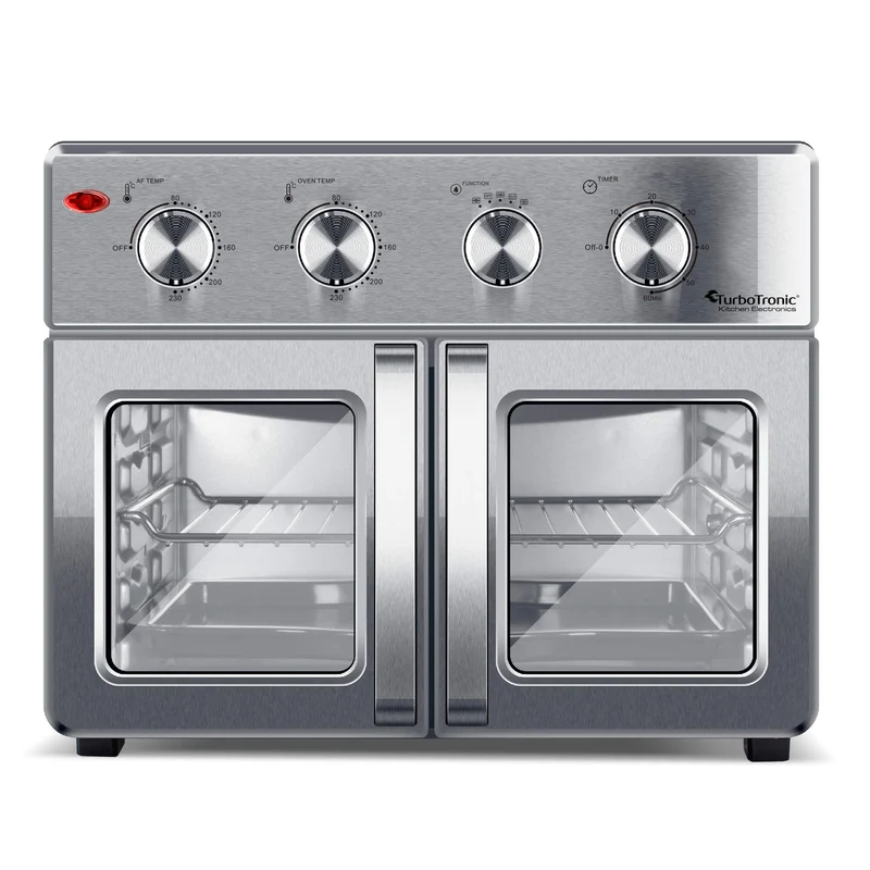 TurboTronic TT-AF32MFD Airfryer XXL / Oven 32L, Silver