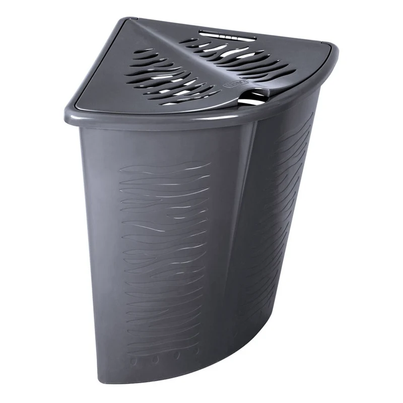 BranQ - Corners Tvättkorg 4,5L | Zebra - Svart och vit