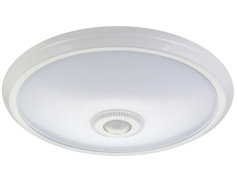 12W LED-taklampa med PIR-rörelsesensor och nödströmförsörjning, 6m räckvidd Maclean Energy MCE131 ACU