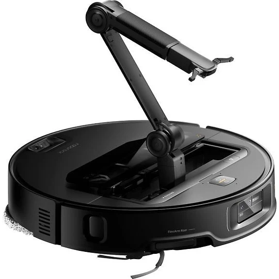 Roborock Saros Z70 Robot Vacuum Cleaner With Dock, Black