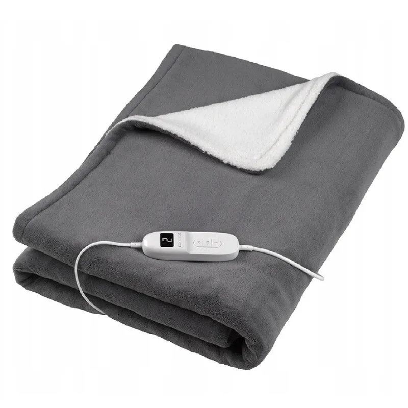 Concept Luxury DV7420 XL uppvärmd filt 180x130cm Coral Fleece & Sherpa