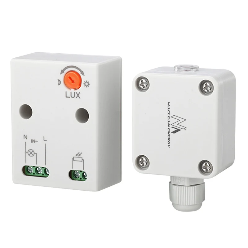 Maclean skymningssensor, med extern sond, max 3450W, MCE35