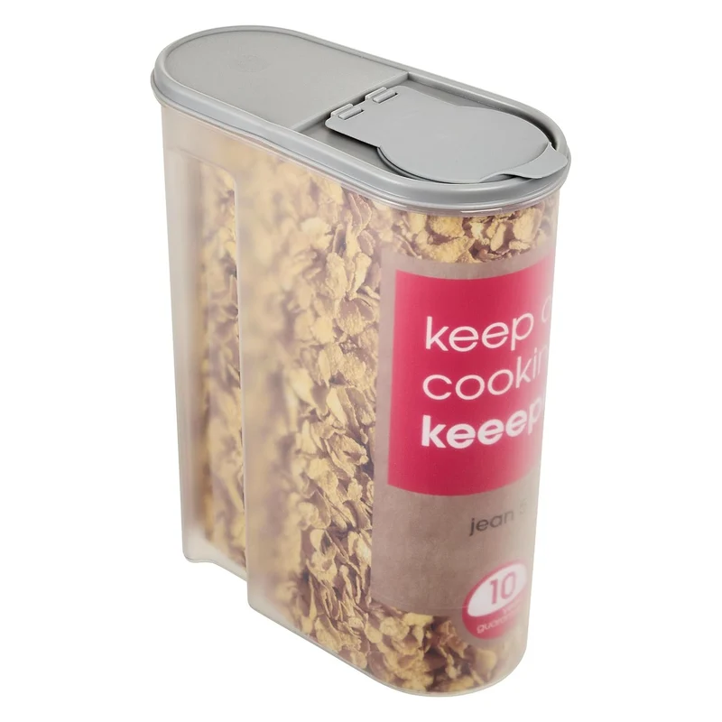 Keeeper flingbehållare, genomskinliga sidor, 5l, Jean