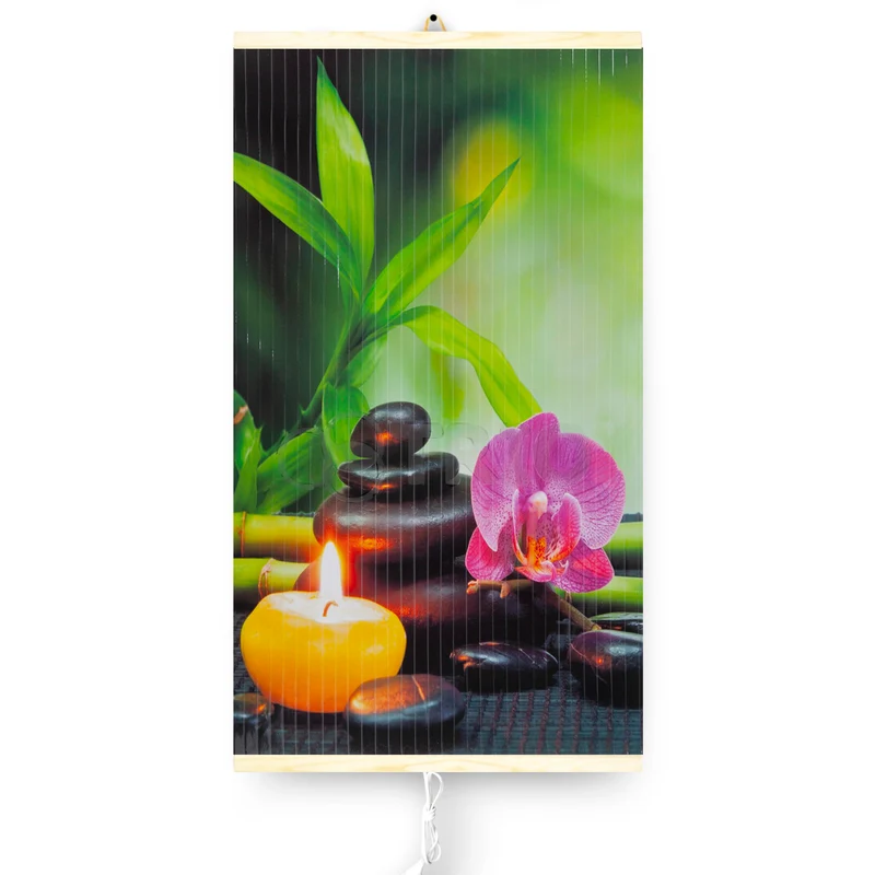 Infraröd värmare - flexibel värmepanel 430W TRIO design 3 harmony, mått 100x57cm med regulator