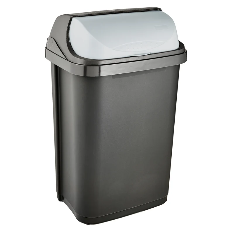Keeeper Rasmus Soptunna Med Roterande Lock Kapacitet 25 L Grafit