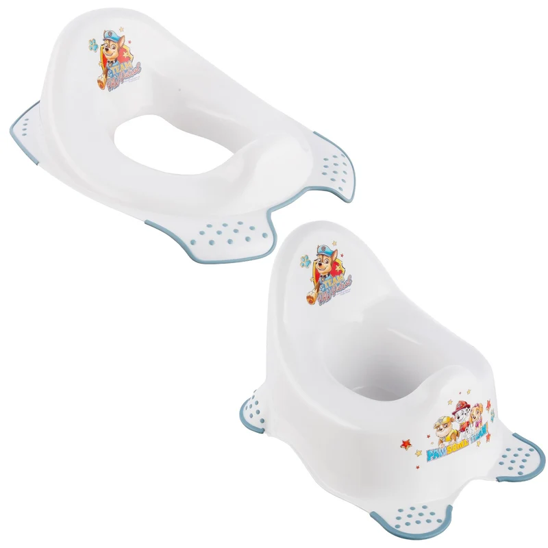 Psi Patrol halkskydd för toalettsits - Paw Patrol+ Psi Patrol halkskydd för potta, Vit, Max 15 kg