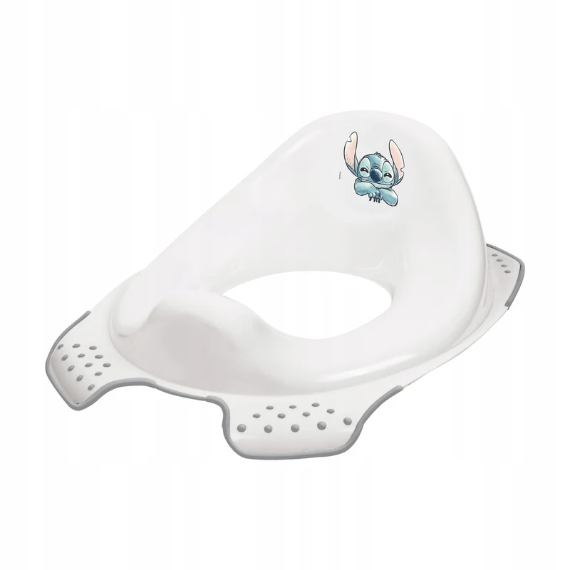 Keeeper toalettstolsöverdrag, halkfri, Stitch, vit, 1081910031900