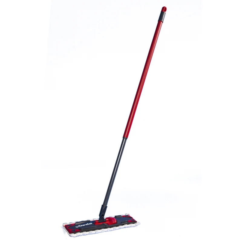 Vileda ultramax Flat MOP med teleskopstång Rengör golv - torra händer