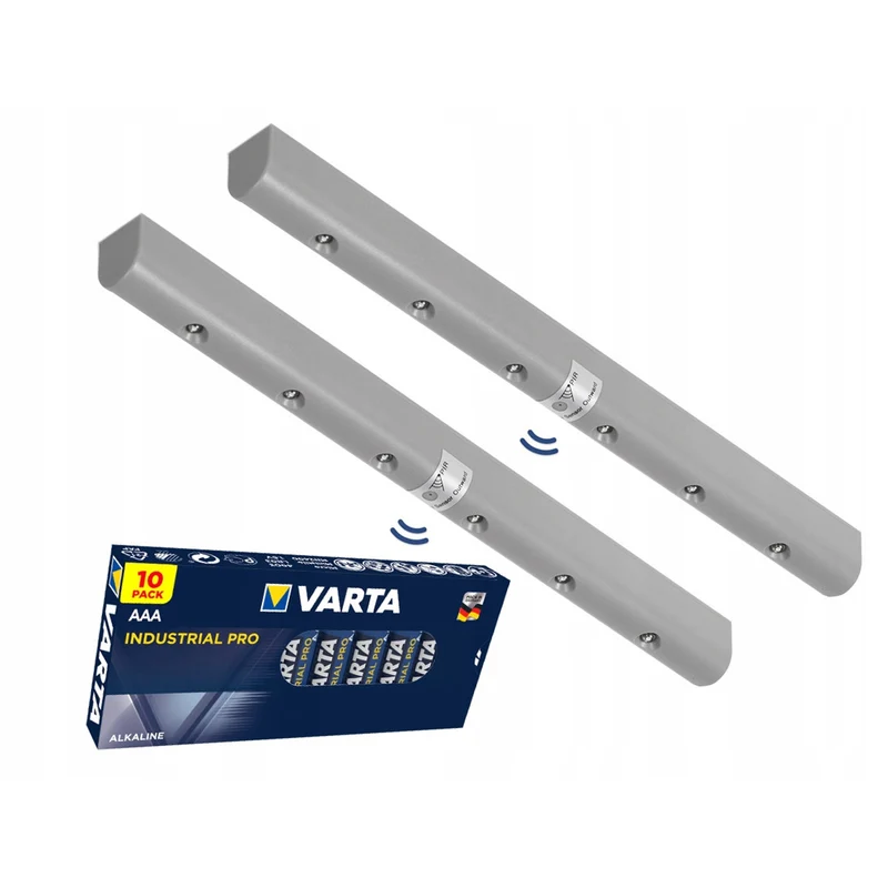 2x Maclean 6 LED-lampa med rörelsedetektor + AAA-batterier