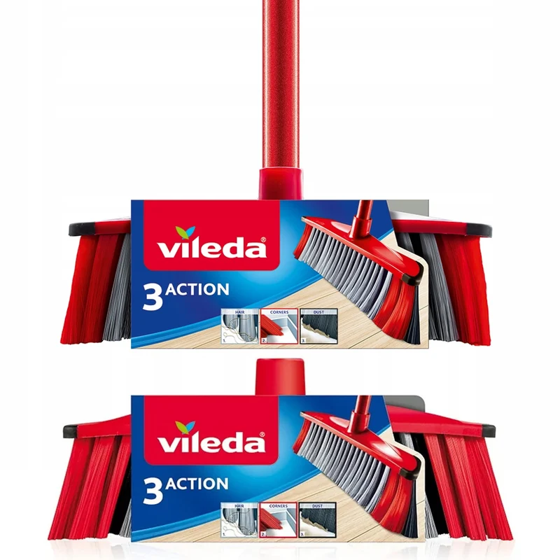 Vileda 3Action 3in1 borste + Vileda 3Action borste refill