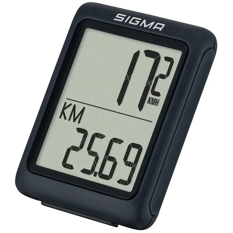 Cykelcomputer Sigma BC 5.0 WR, vattentät, väderbeständig, stor och tydlig display, 5 grundläggande funktioner