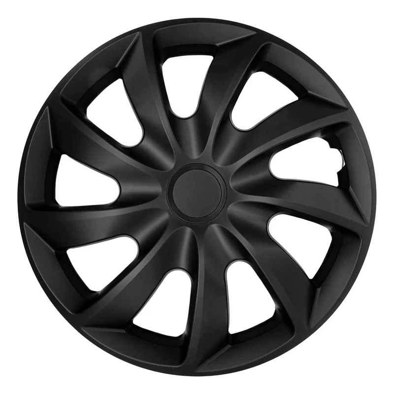 Universella bilhjulskåpor 15'' NRM Quad, matt svarta, 4 st