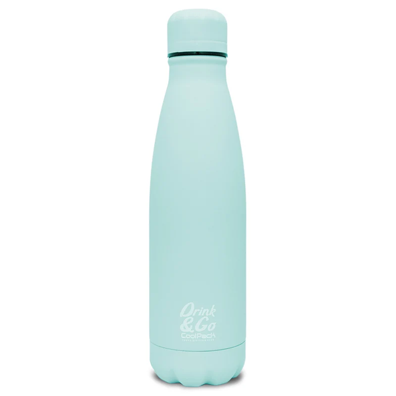Coolpack termoflaska, 0,5L, rostfritt stål, mint, Drink & Go Z04645
