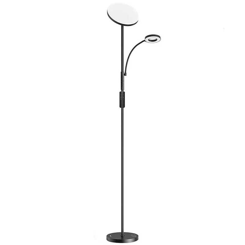 Double Floor Lamp with remote BlitzWill BWL-FL-0001, 36W (black)