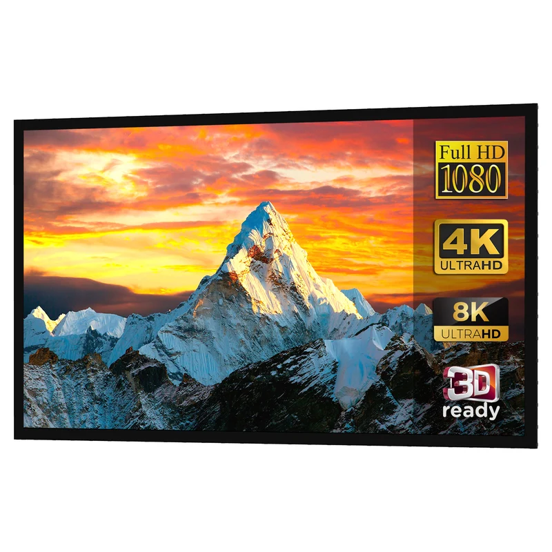 Projektionsduk med ram 100" (16:9) Maclean MC-921