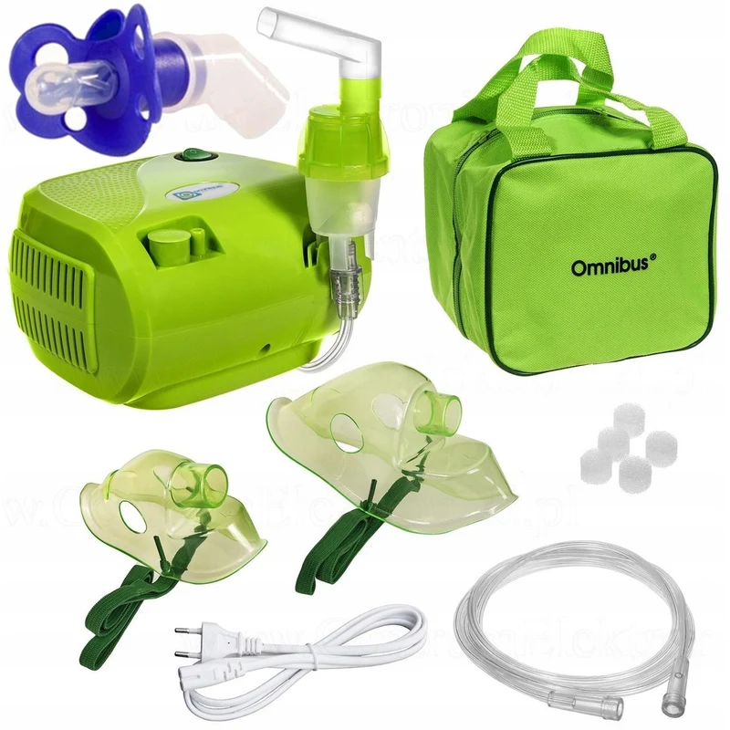 Inhalator Omnibus Nebuliser Inhalator BR-CN116B Grön + napp