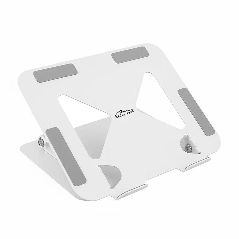 Justerbar, ergonomisk laptopstativ för 10-17 tum LAPTOP STAND MT2661W, Mediatech
