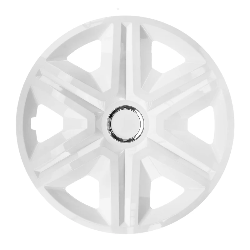 NRM FAST WHITE 14" Set med 4 navkapslar Hjulöverdrag 14" White Gloss