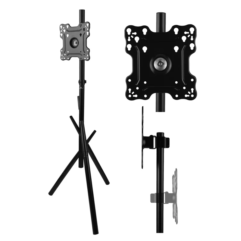 TV-fäste/golvstativ för Maclean, 27–55 tum, max. VESA 200x200, max. 60 kg, MC-181 B