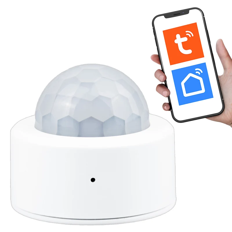Trådlös rörelsesensor Zigbee Tuya GreenBlue, Android/iOS, CR2450 DC 3,0 V, detekteringsvinkel 120° / upp till 8 m, GB740